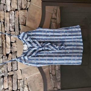 TRACIEL Sheer tank top